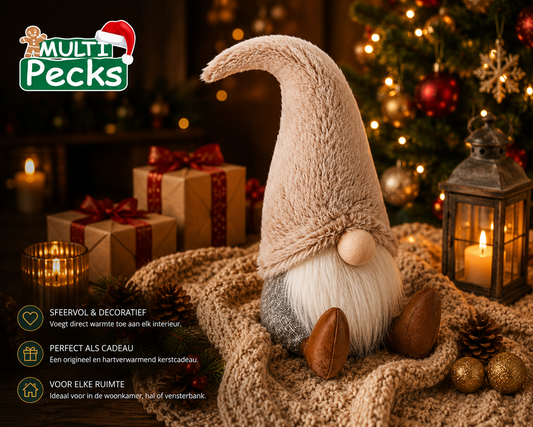 Knusse Kerstkabouter – De perfecte sfeermaker voor de feestdagen