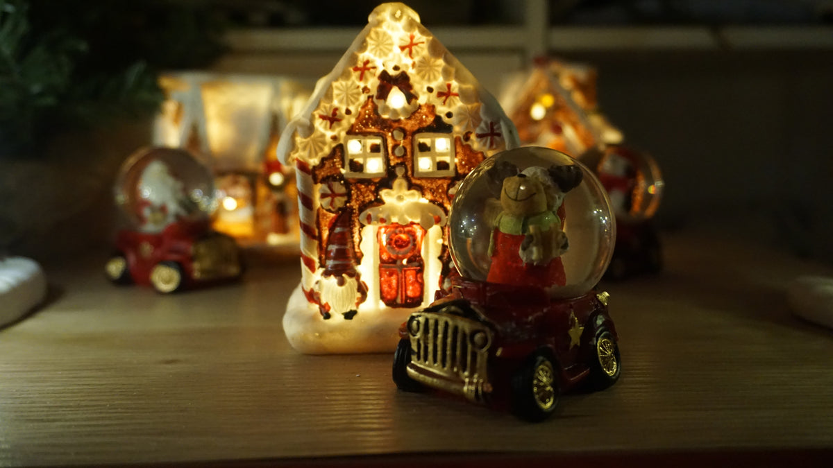 1. Mini Peperkoekhuis Schudbol Peck