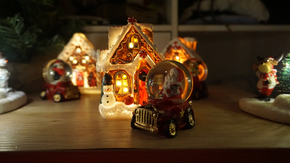1. Mini Peperkoekhuis Schudbol Peck