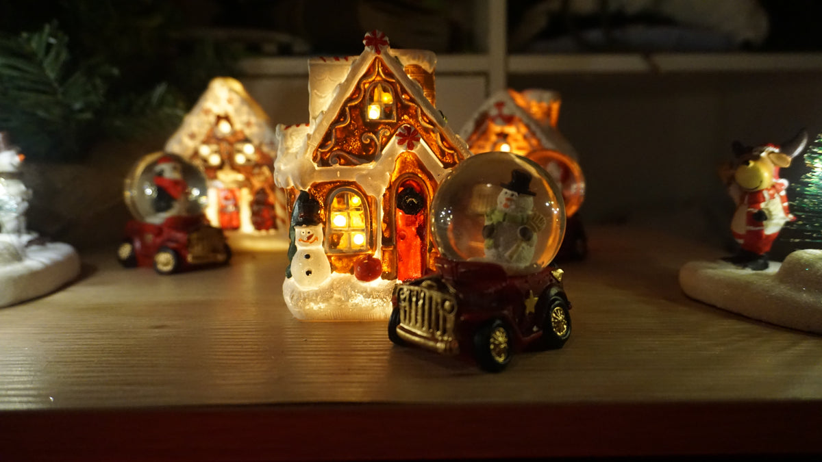 1. Mini Peperkoekhuis Schudbol Peck