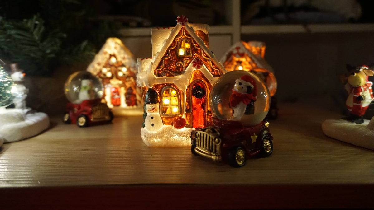 1. Mini Peperkoekhuis Schudbol Peck