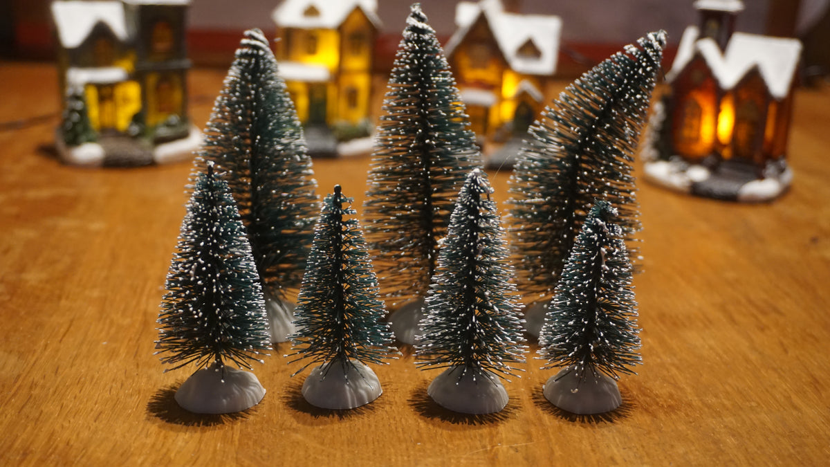 25 delig Kerstdorp met LED verlichting