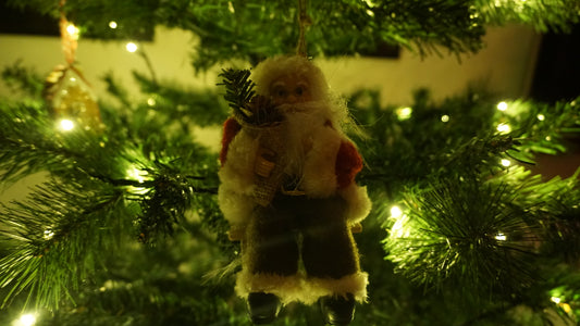 Kerstman Ornamenten 3 stuks