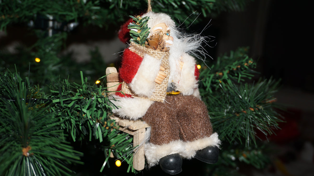 Kerstman Ornamenten 3 stuks
