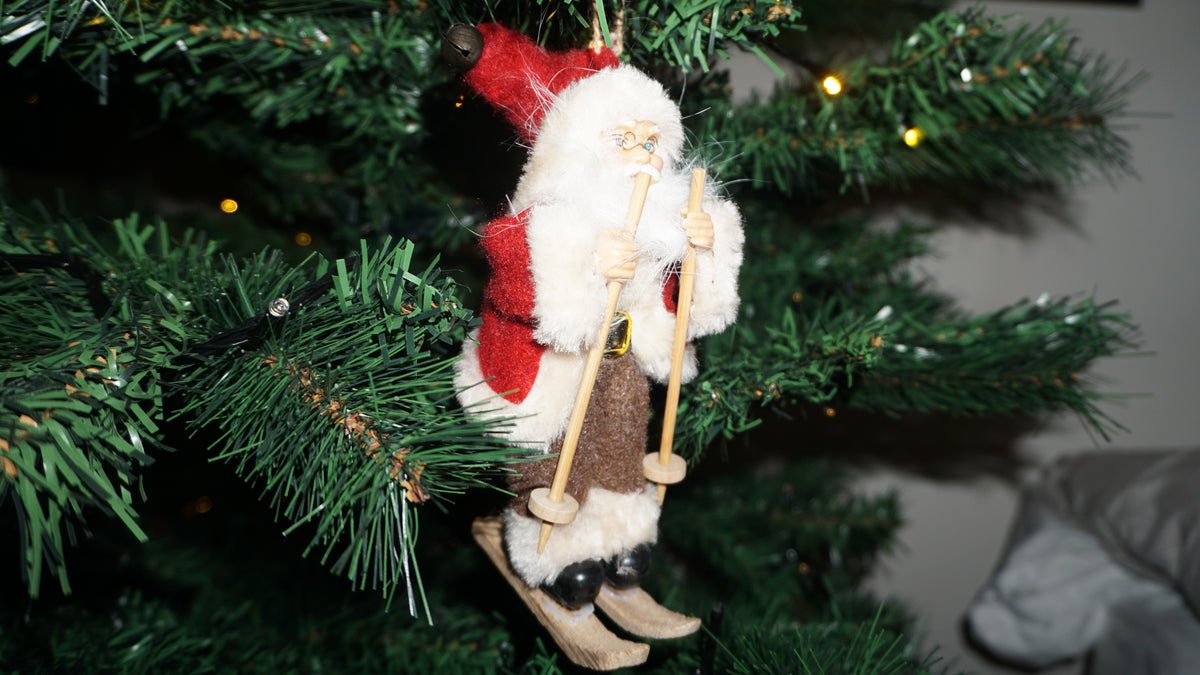 Kerstman Ornamenten 3 stuks